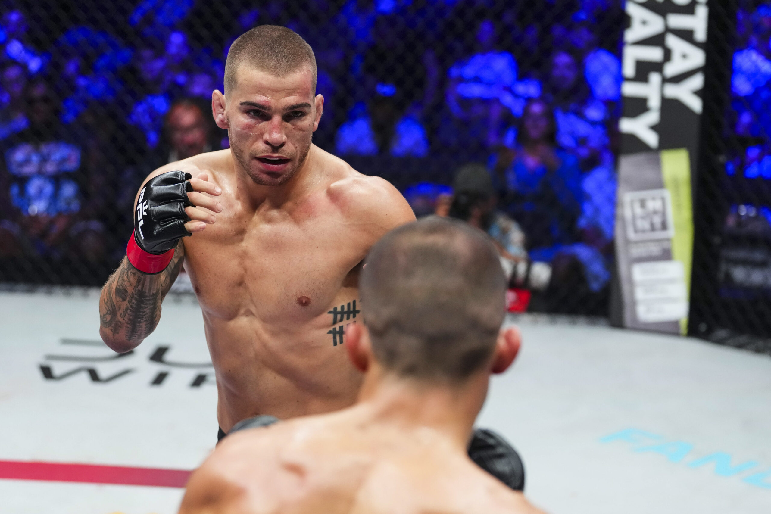 Adam Borics (20-3) def. Jeremy Kennedy (19-7) via majority decision (29-28, 28-28, 29-28)