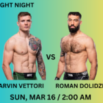 UFC Fight Night Vettori vs Dolidze