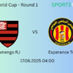 Flamengo RJ vs Esperance Tunis – FIFA Club World Cup 2025 Match Preview